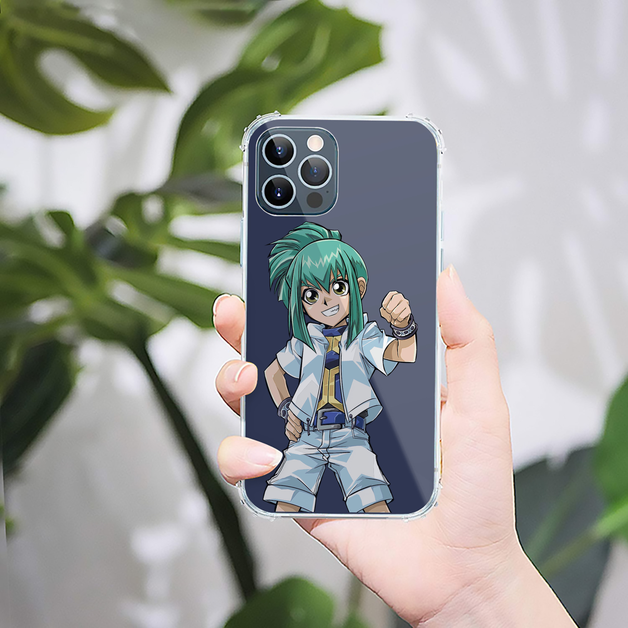 （画像用） 遊☆戯☆王 Yu-Gi-Oh! 【iPhone 12シリーズ対応】透明スマホケース（クリアソフトケース）